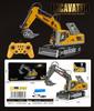 Alloy Remote Control Excavator Digger Vehicle Toy Bulldozer for Kids - Free Shipping