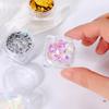 Nail Art Sequins Nail Patches Irregular Laser Sequins Aurora Cellophane Nail Art Trinkets Box