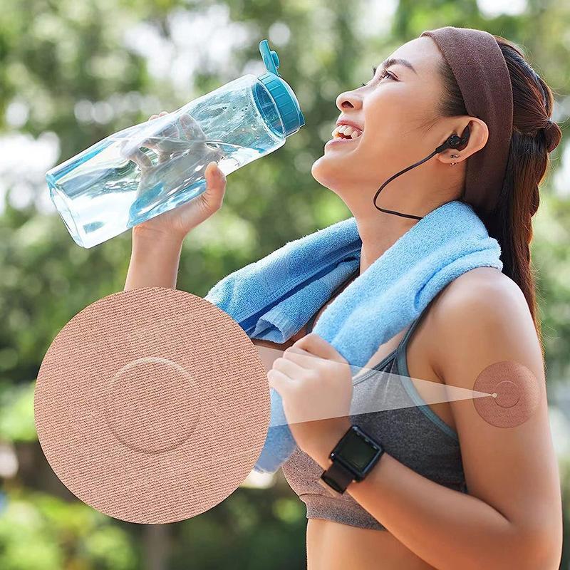 10 stk. Freestyle Libre Sensor Covers Plaster Vandtætte Klæbende Plastre CGM Svedtætte Overplaster Tape Langtidsholdbar