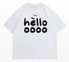 T-shirt Stampata con Nuovo Motivo Estivo Adatta Sia a Uomini Che a Donne Realizzata in Puro Cotone T-shirt alla Moda e Versatile
