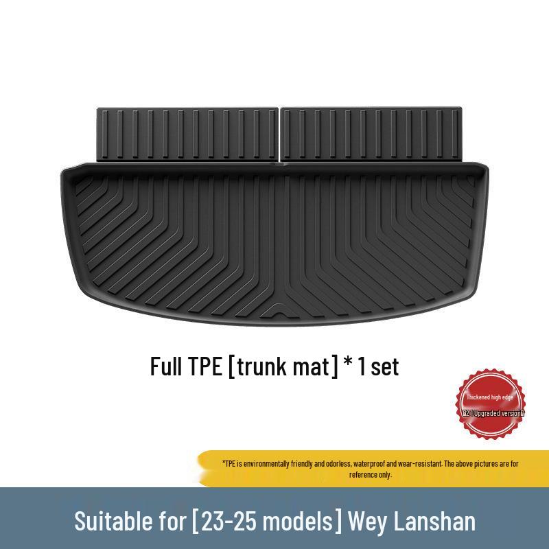 

23-25 Wei Blue Mountain Eco-Friendly TPE Car Floor Mats & Trunk Decor