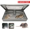 Mouse Catcher Self Catching Mice Killer Humanized Reusable Rodent Catcher with Protective Cover Mouse Control for Living Room
