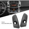 Center Air Vent Radio Bezel Trim 55412 42060 B1, Center Air Vent Trim Bezel Fits RAV4 2006-2012, ABS Construction, Enhanced Appearance