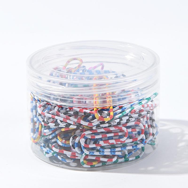 28MM Candy-Colored Metal Paper Clips for Office Folders