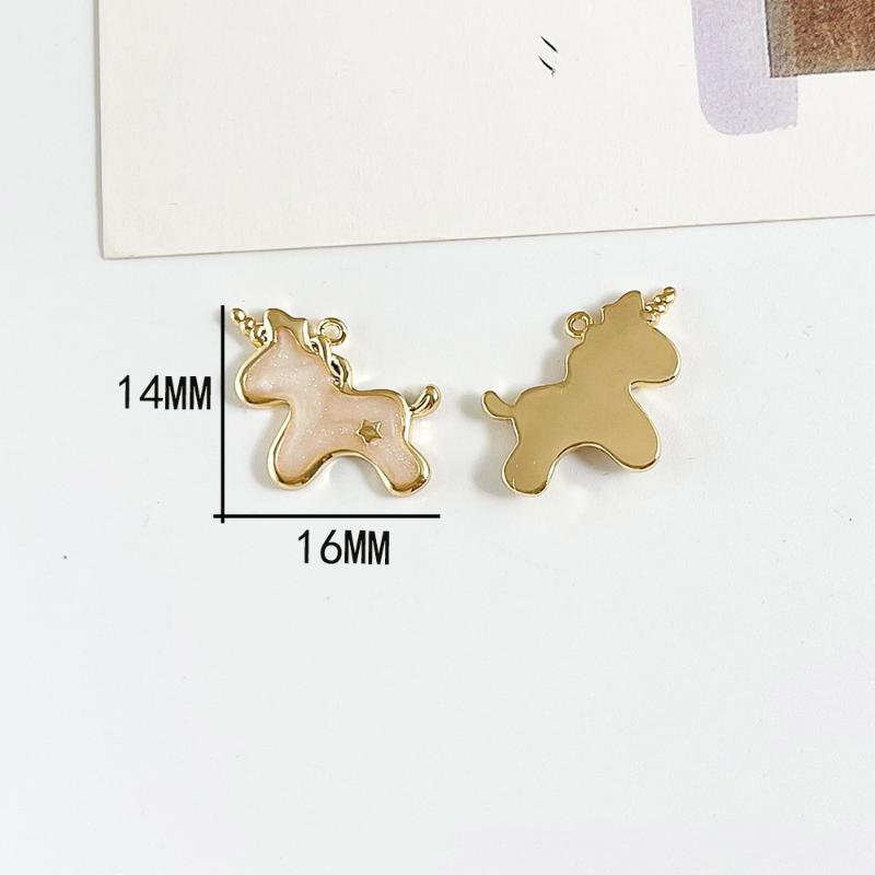 1PCS Pony Pendants Animal Horse Charms DIY Handmade Necklace Earrings Bracelet Jewelry Accessories Making Supplies