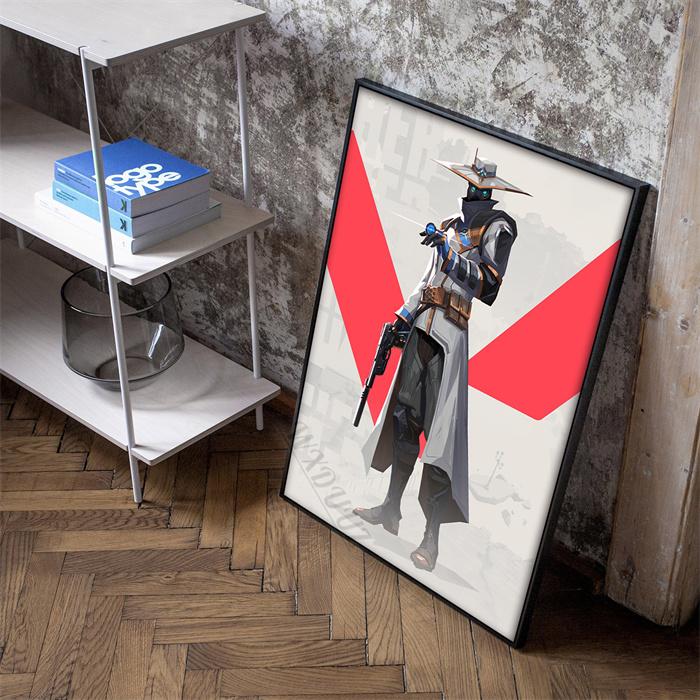 Classic Video Game Valorant Anime Characters Pictures For Living Room Art Home Wall Decor Canvas Painting Print Posters Gift