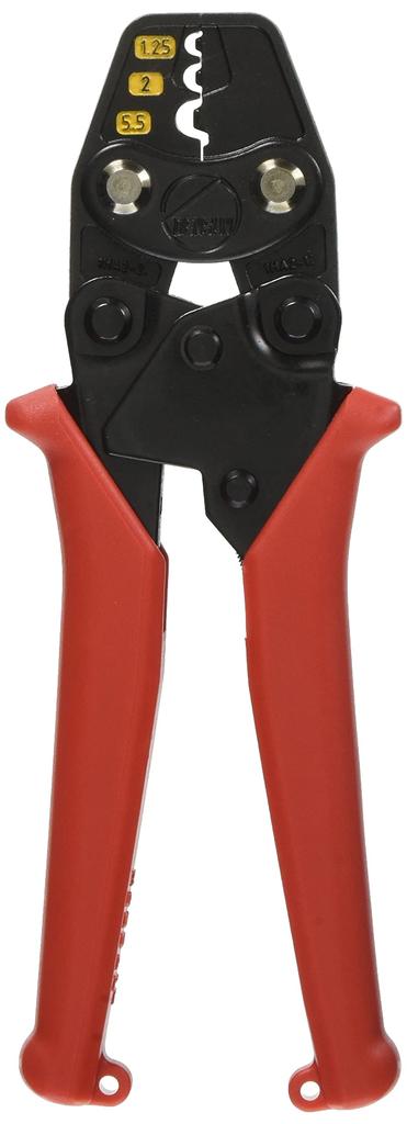 Densan Lightweight and Compact Crimping Tool for Bare Terminals and PB Sleeves DC-2MAS