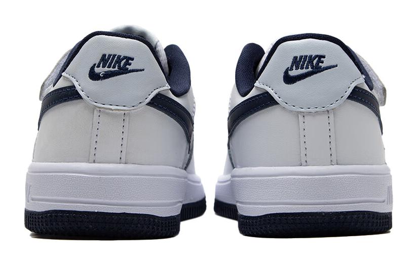 Kids' Sneakers Nike Force 1 Low EasyOn White Football Grey Midnight Navy (PS)