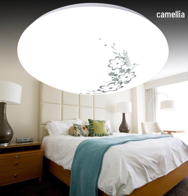 Modern Minimalist Acrylic Round Ceiling Light for Living Room, Bedroom, or Study
