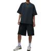 Jordan Flight Fleece Comfortable Versatile Fashion Simple Solid Color Short Sleeve Raglan T-Shirt Women Tops IB9851-010