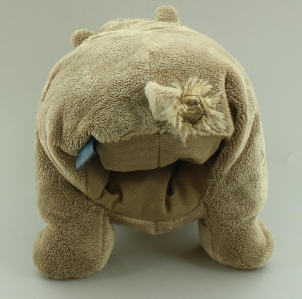 Take Off Plush Hand Puppet Hippopotamus