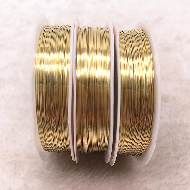 New 0.3/0.4mm Colorful Copper Wires Beading Wire for Jewelry Making DIY Handmade Accessories