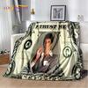 Film Scarface Tony 3D-Druck Weiche Plüschdecke, Flanelldecke Überwurfdecke für Wohnzimmer Schlafzimmer Bett Sofa Picknick Abdeckung