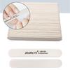 White Sand Double-Sided Nail File for Smooth Shaping