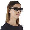 Emporio Armani Sunglasses EA4203U Shiny Black Smoke Lens 55 Frame/Gradient