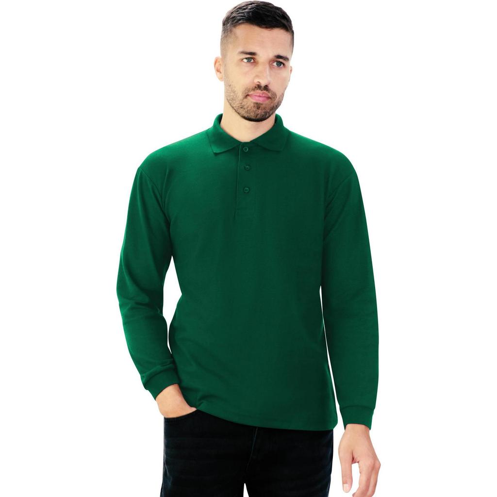 Casual Classic Pánské polo s dlouhým rukávem