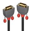 Câble DVI-D Dual Link - LINDY - Anthra Line - 10m - Or 24 Carats - Triple Blindage
