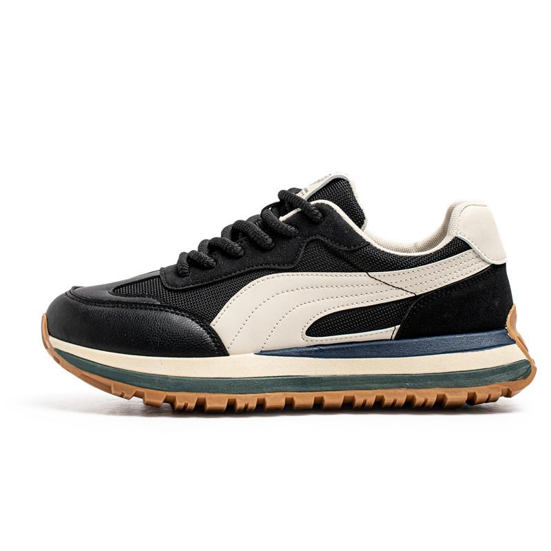 

Новые мужские спортивные туфли, мужские спортивные туфли на толстой подошве, повседневная обувь, противоскользящая модная износостойкая модная обувь 44