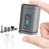 Mini Portable Air Pump, Rechargeable Battery Cordless Auxiliary Mattress Pump, Wireless Electric Inflator Acuum Pvc Marine Pum