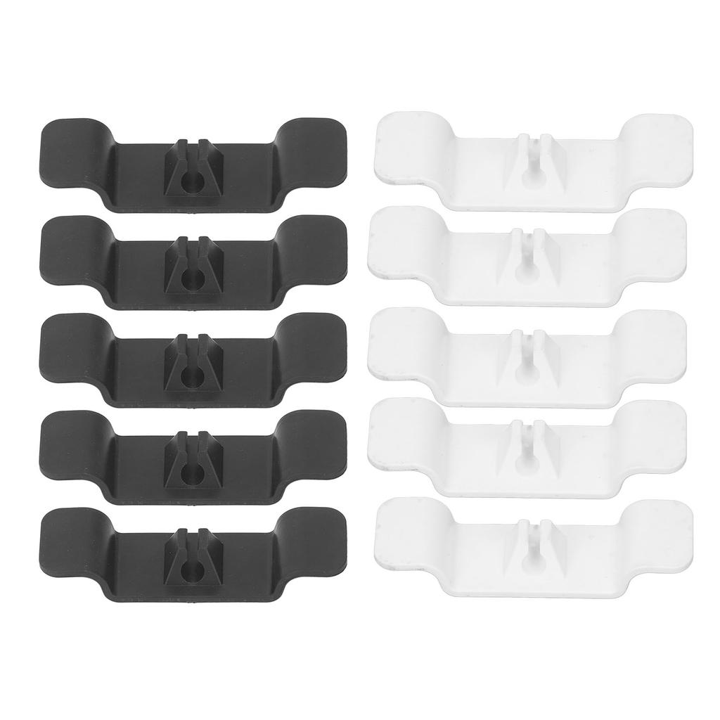 10Pcs Cord Organizer  Rubber Easy Installation Wide Application Cord Holder for Kitchen Machi
