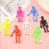Skeleton Stretch Toy, Soft TPR Rubber Stress-Relief Toy For Kids And Adults(Random Color)