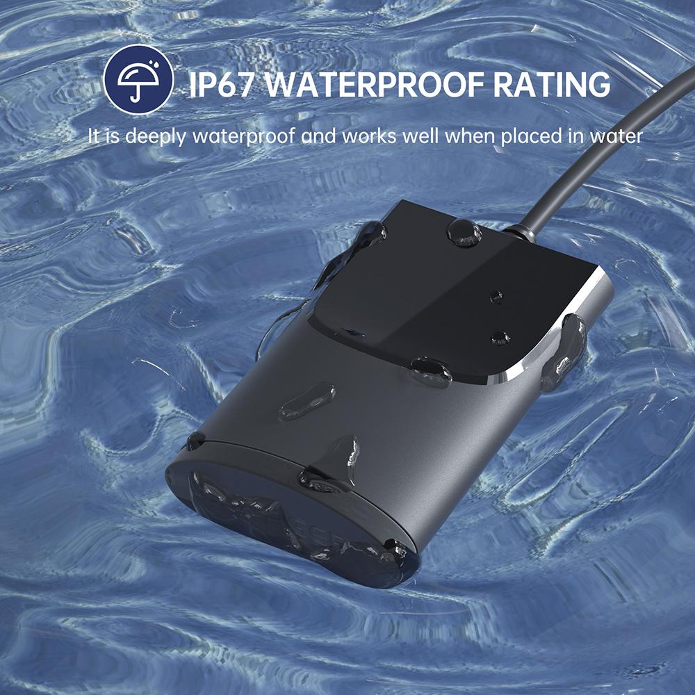 PD+QC3.0 Rychlé nabíjení Motocyklový držák na řídítka Nabíječka mobilního telefonu Vodotěsný Adaptér napájecího zdroje USB 12V pro montáž na vozidlo Univerzální