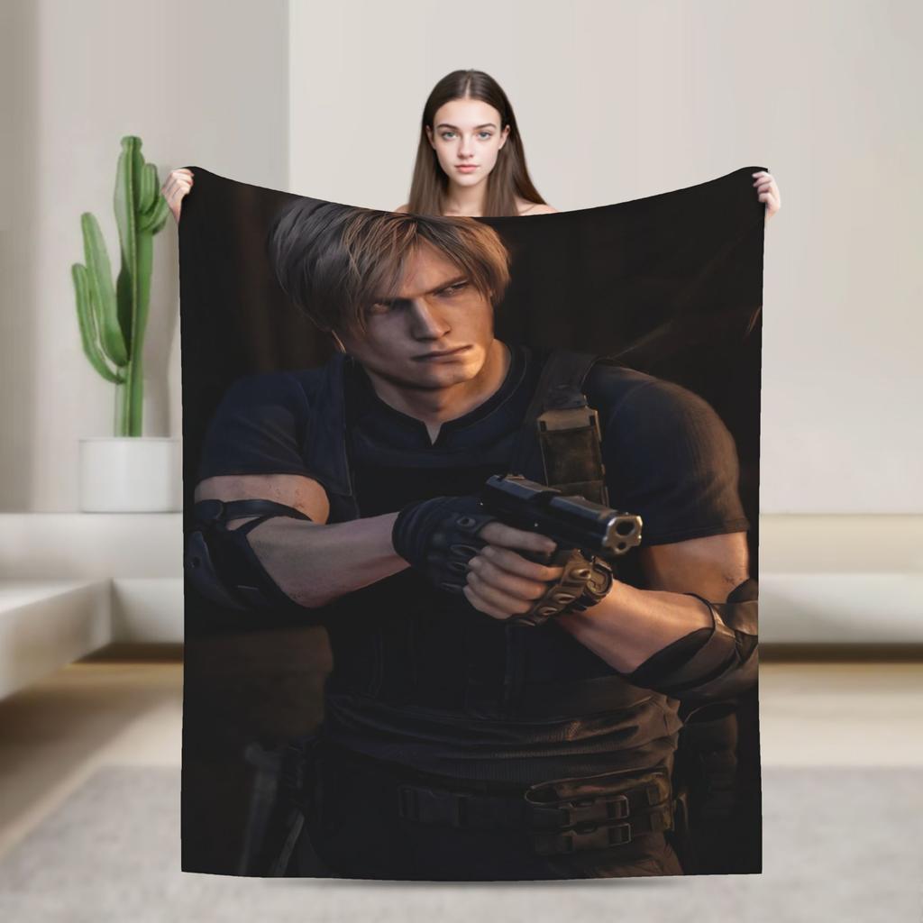 Resident Business Umbrella Corps Eviled Blankets Flannel Awesome Warm Throw Blankets for Bedspread Decoration