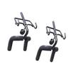 EINEY Guitar Hanger, Set of 2, Hooks for Nets, Guitar Holder, Wall-Mounted, Hook Type, Stand, Display, Fixed, Storage