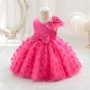 Fashion Party Girls Princess Dress Mesh Children's Dress New Middle Children Pontoon Dress Birthday Year Old Dress Dress