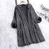 Womens Ladies  Artificial Wool Coat Zipper Jacket Winter  Outerwear