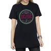 AC/DC Womens/Ladies Circle Neon Cotton Boyfriend T-Shirt