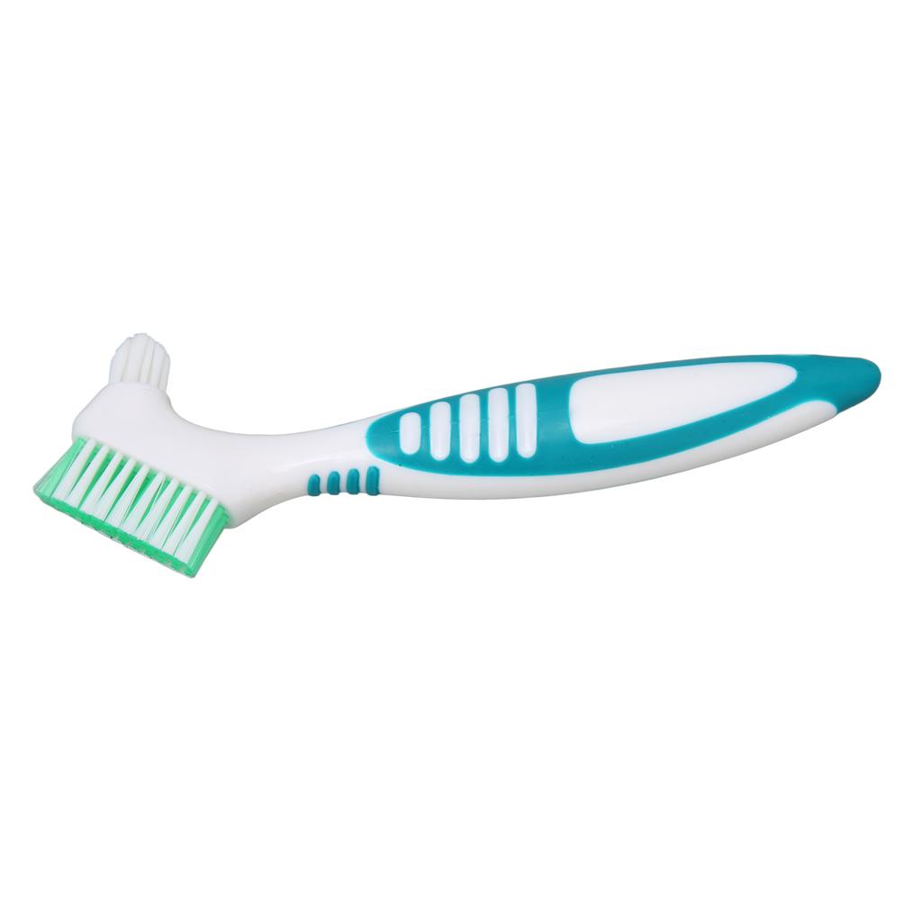 Denture Brush Plaque Bacteria Removal Effective Cleaning Prevent Dental Calculus Safe Nontoxic False Teeth Toothbrush
