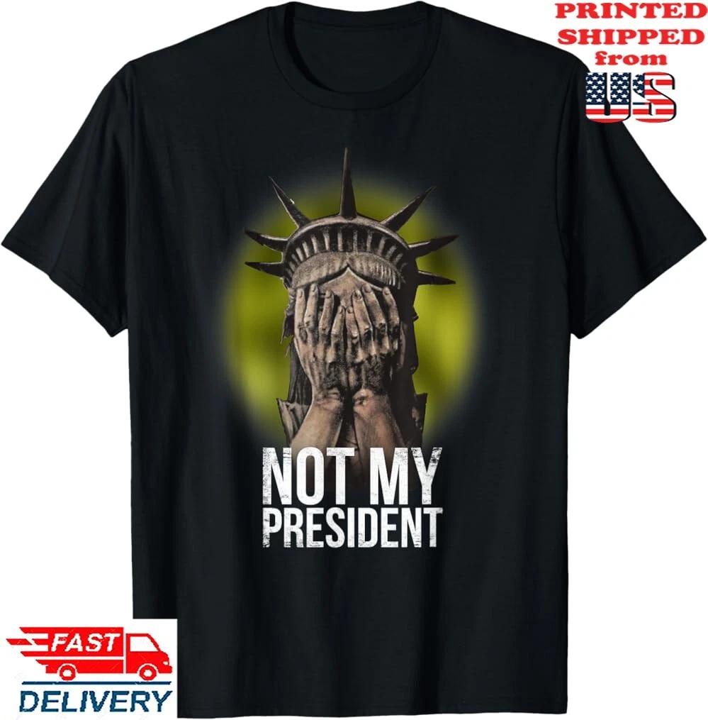 Not my president tshirt, anti Trump Tshirt , US Unisex Tee M