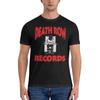 Death Row Records Full Of Cotton Feeling Tshirt Minimalist Street Style Soft Tones Tees