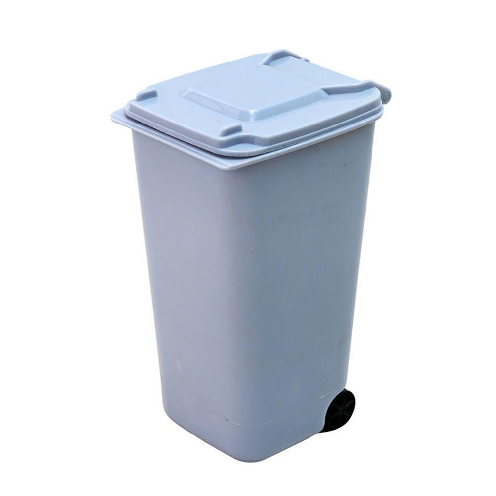 Nový roztomilý přenosný mini odpadkový koš Malý odpadkový koš Odpadkový koš pro děti Úložný box na odpadky
