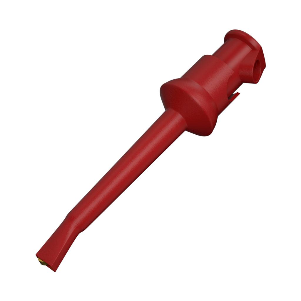 10Pcs IC Cable Welding Test Clip Hook Test Clip for Multimeter Copper Test Hook Clips Grabber Test Lead Kit Test Clips