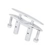 Expandable Stainless Steel Boat Cleat Having Smooth Ergonomic Finish Ideal For Limited Areas On Vessels