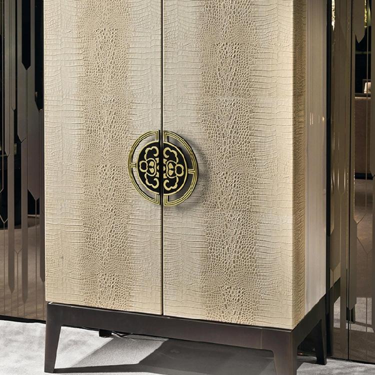 Zinc Alloy Cabinet Cupboard Drawer Pull Semi-circular Home Furniture Handle