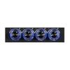 Independent Turn Knob Fan Speed Controller 4 Channel Computer Fan Controller  Gaming PC