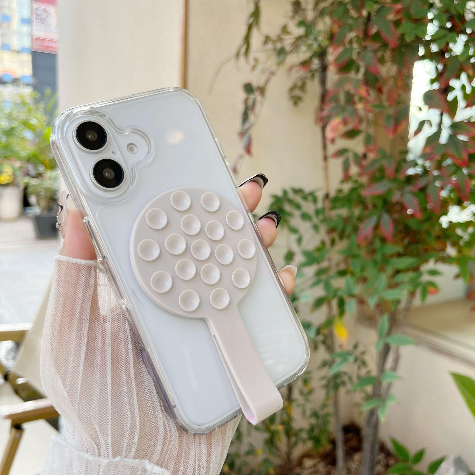 

Найбільш продаваний магнітний силіконовий браслет-тримач для телефону з присоскою та настінною наклейкою