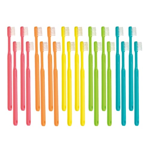 

Dental Exclusive, Made in Japan, Children s Toothbrushes x 20, Shu Shu, Kids, Ages 6-12 (Medium, Regular), Bulk Purchase