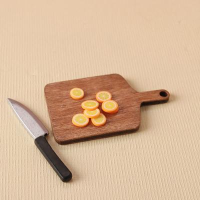 5Pcs/Set 1:12 Dollhouse Miniature Chopping Board Simulation Cutting Board Bread Dessert Board Model Kitchen Decor Toy Doll House Accessories