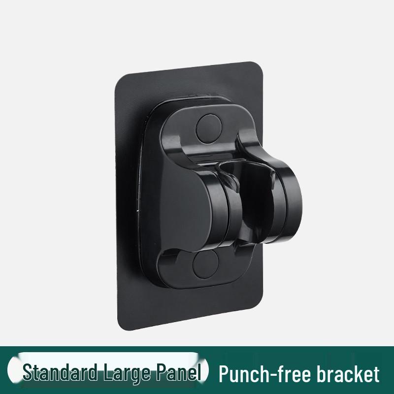 Punch-Free Adjustable Shower Head Wall Mount and Holder