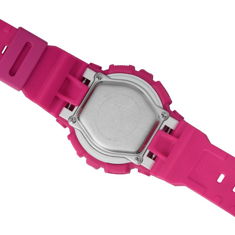 Casio Baby-G Theme Series Fashion Trend Contrast Color Street Classic Pointer Dual Display Waterproof Movement Quartz Movement Japanese BA-110LP-4A
