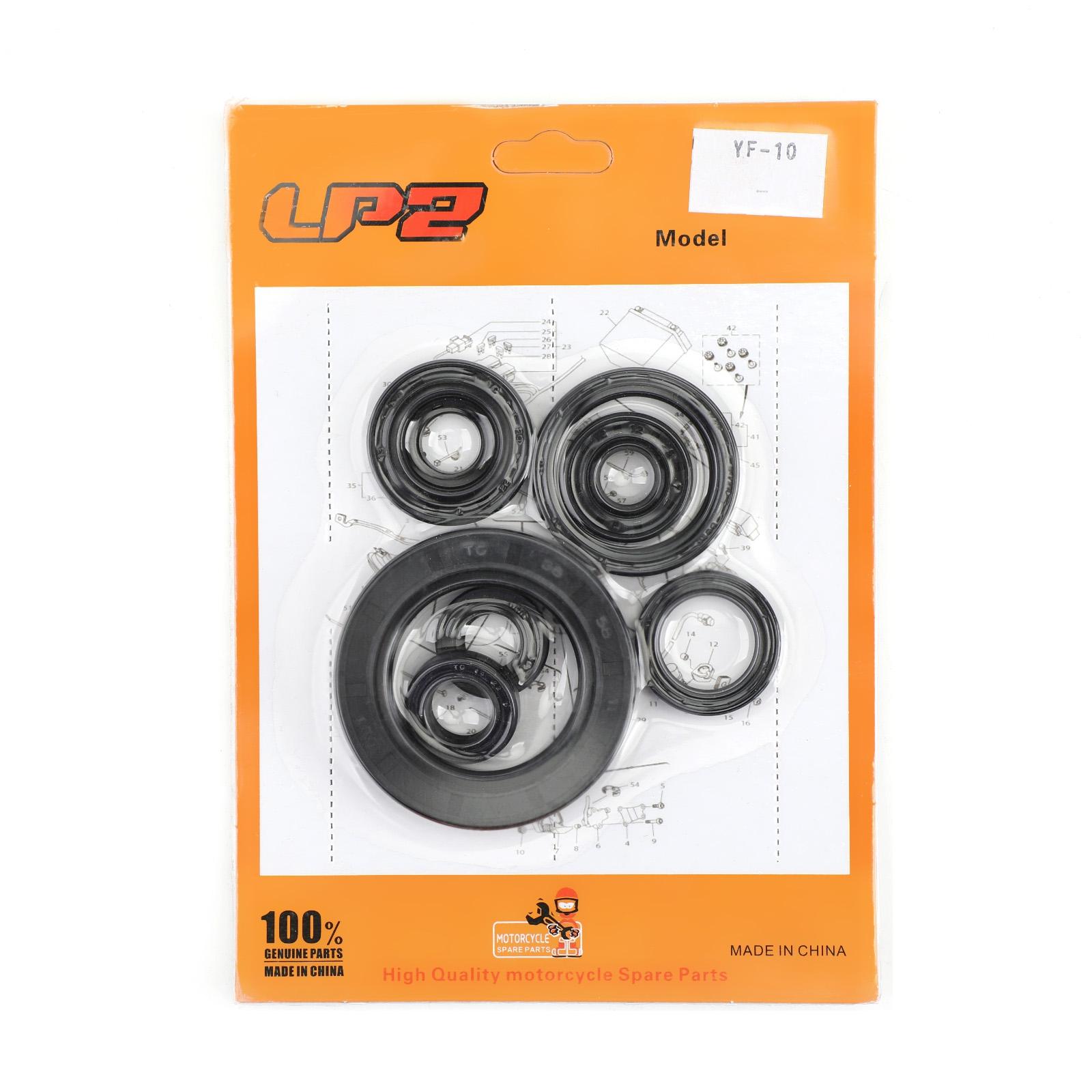 

Комплект из 8 уплотнений для двигателя Honda CR250R 1988/1989-1991 CR500R 1989-2001