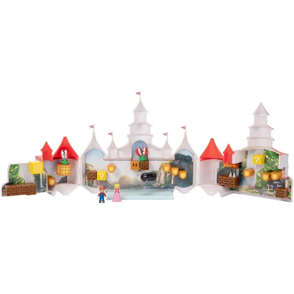 

Sanei Trading The Super Mario Bros. Movie DX PlaySet Peach Castle W24.5 X D9.5 X H20.8 Cm Miscellaneous Goods Tsm 13 DX Play Set Peach Castle