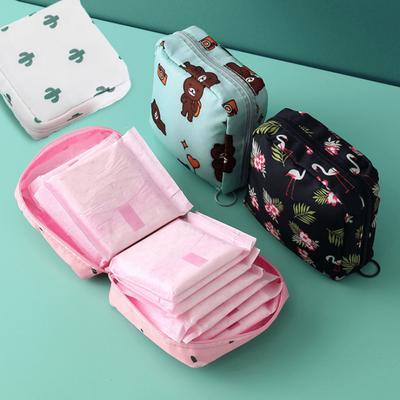 Kosmetiktasche aus Polyester – Duftneutral, nicht wasserdicht, multifunktionale Reise-Aufbewahrungstasche für Toilettenartikel, Hygieneprodukte und Kosmetika