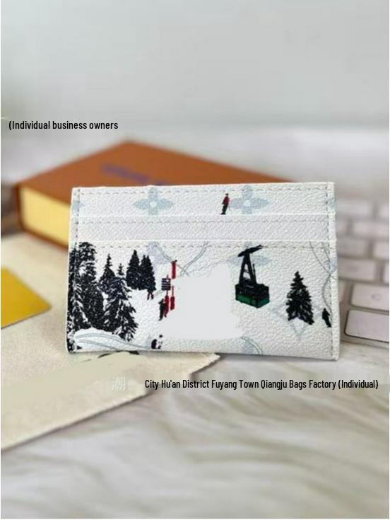 Barevný graffiti držitel karty - Prázdninová série Malá taška ve stylu INS