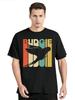 Vintage Style Budgie Silhouette Harajuku Hip Hop T-shirt Men's Clothing Oversized Tshirt O-neck Cotton T Shirt New Casual Top...