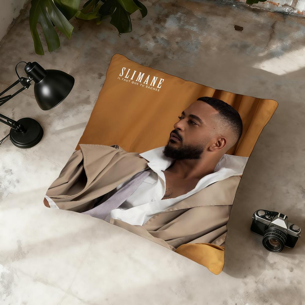 S-Slimane French Singer cushion cover Home Office Convenient Nordic Simplicity Hit With Zipper Cushion Cover
